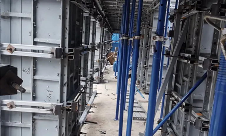 Medium-Sized Residential Community Aluminum Formwork Application Medium-Sized Residential Community Aluminum Formwork Application